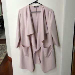 Blush pink jacket